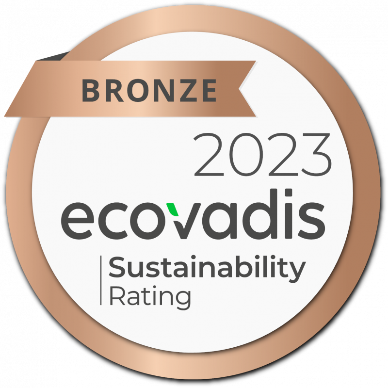 2023 EcoVadis Sustainability Rating Badge